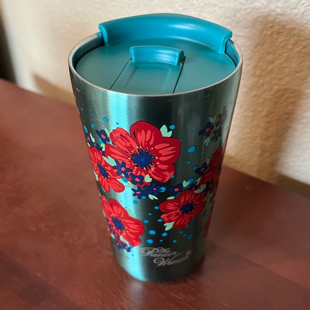 Pioneer woman travel tumbler